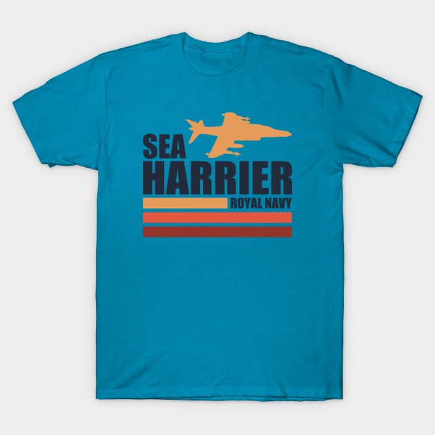 Sea Harrier T-Shirt by Firemission45